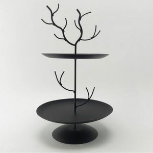 Target bullseye tiered halloween tree tray